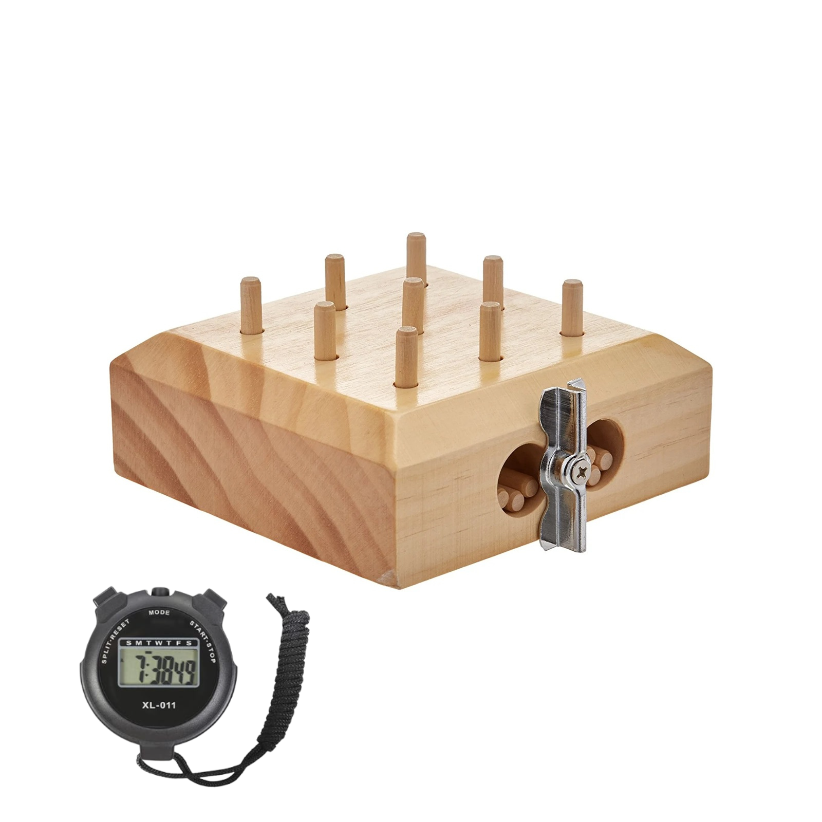 Jamar Wooden 9-Hole Pegboard