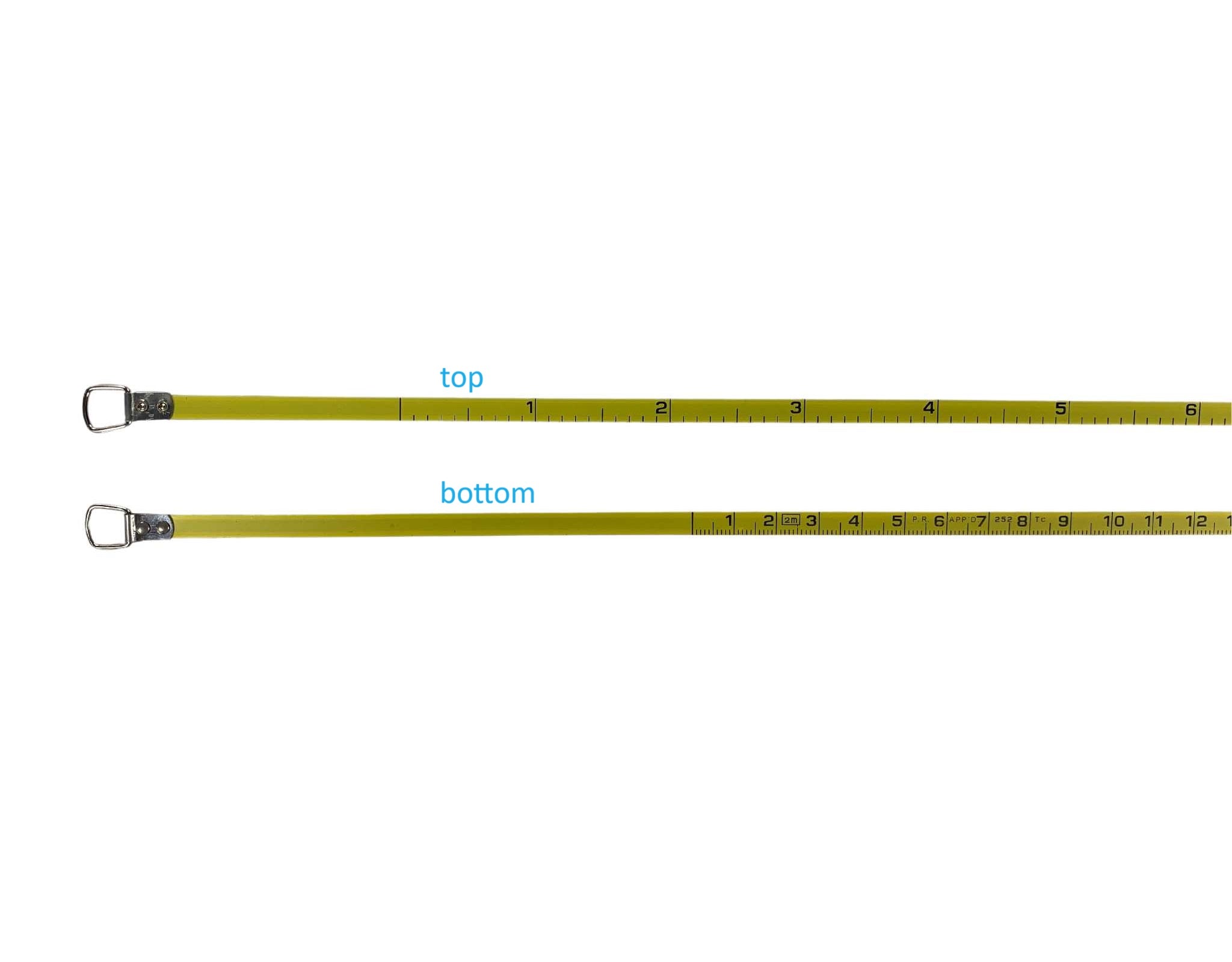 Anthropometric Keychain Tape Measure