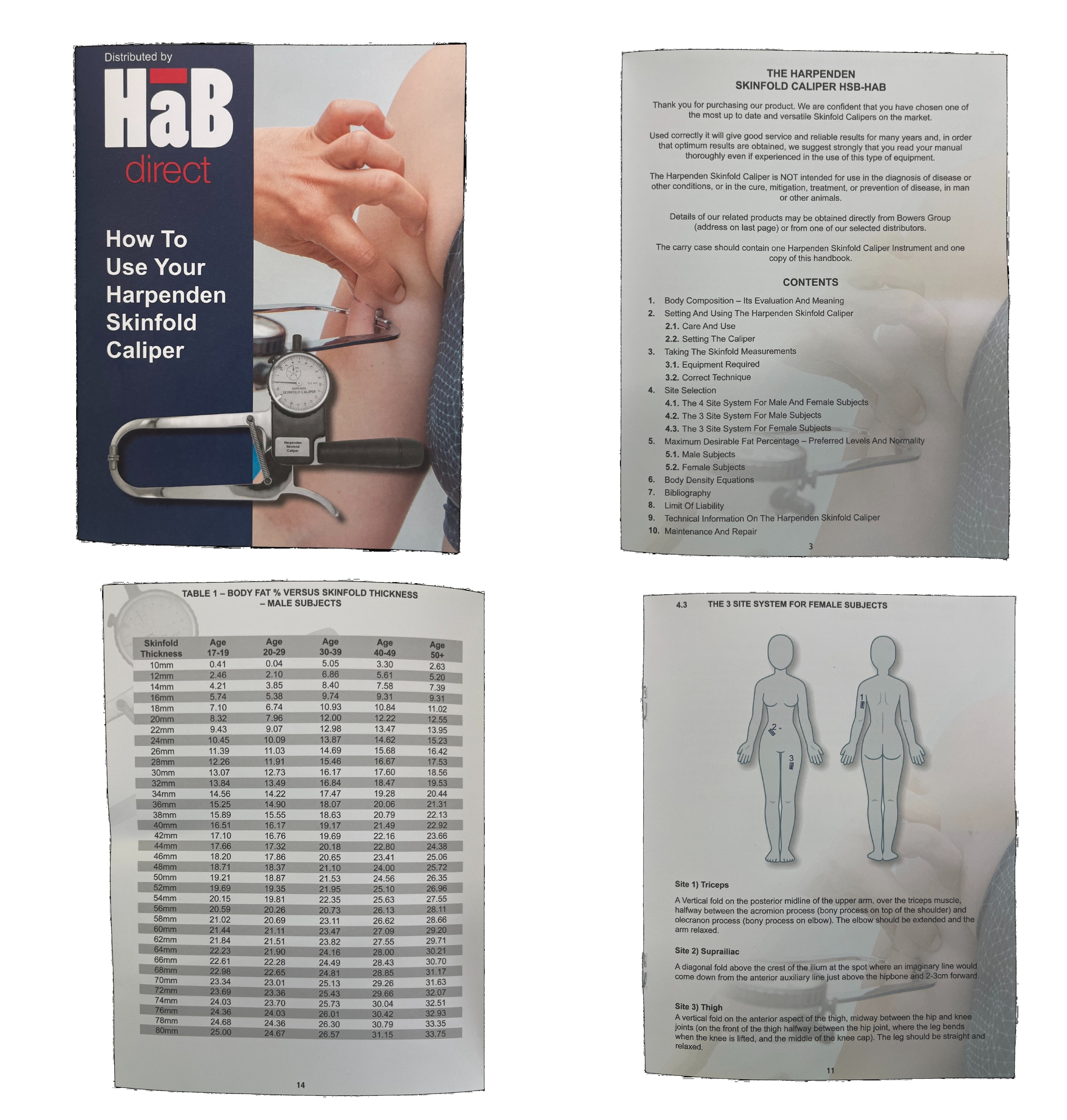Harpenden Skinfold Caliper
