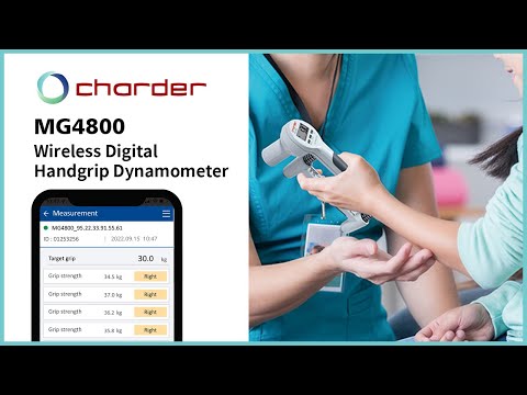 Charder Digital Hand Dynamometer MG4800 (Bluetooth Optional)