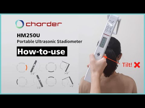 Charder Portable Ultrasonic Stadiometer HM250U