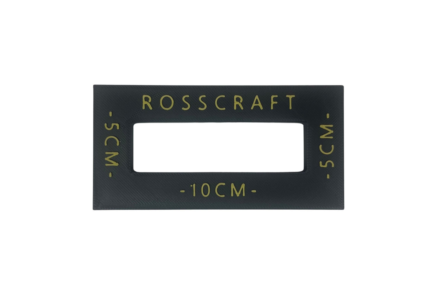 Rosscraft Calibration Block for Small Bone Calipers 5X10CM