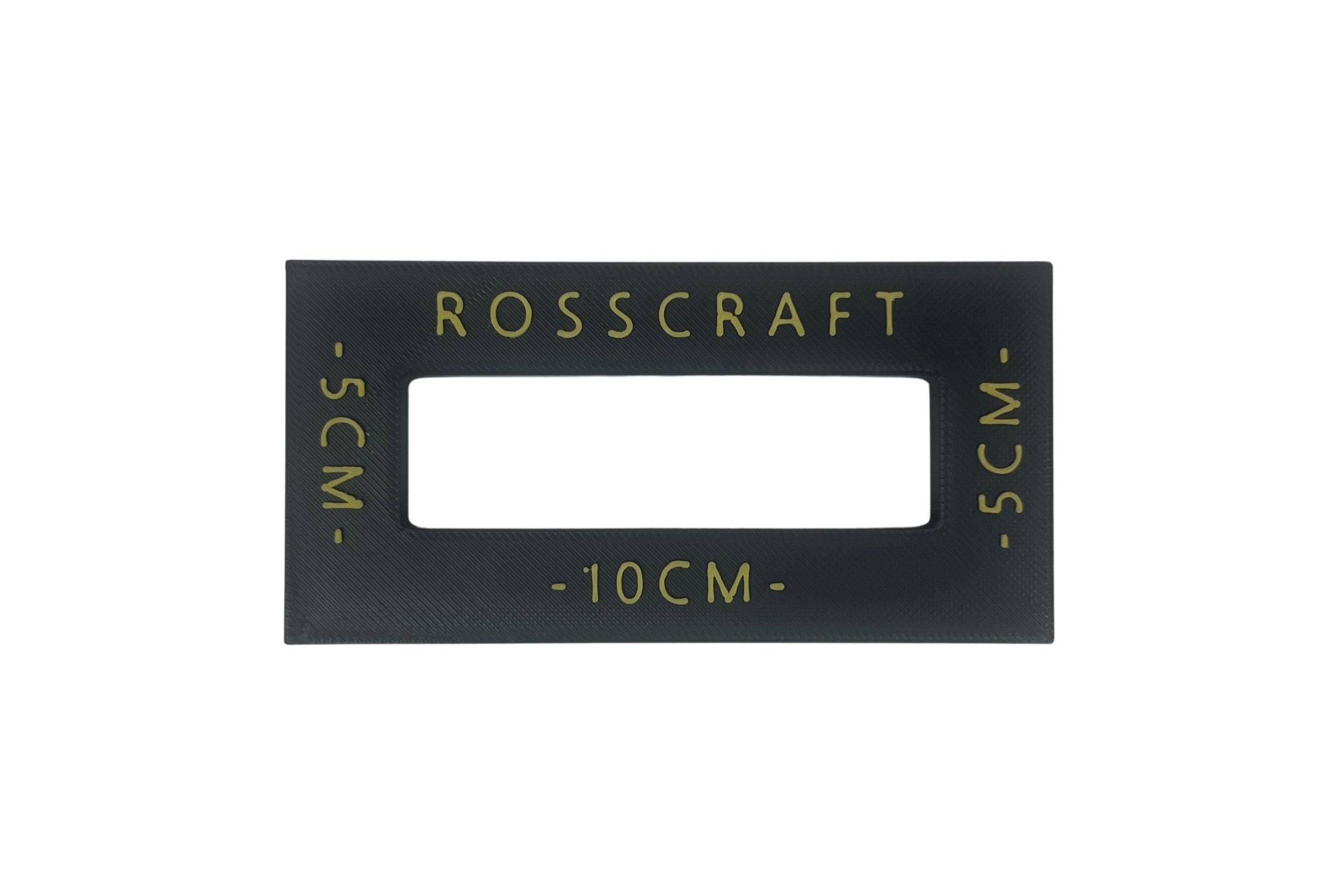 Rosscraft Calibration Block for Small Bone Calipers 5X10CM