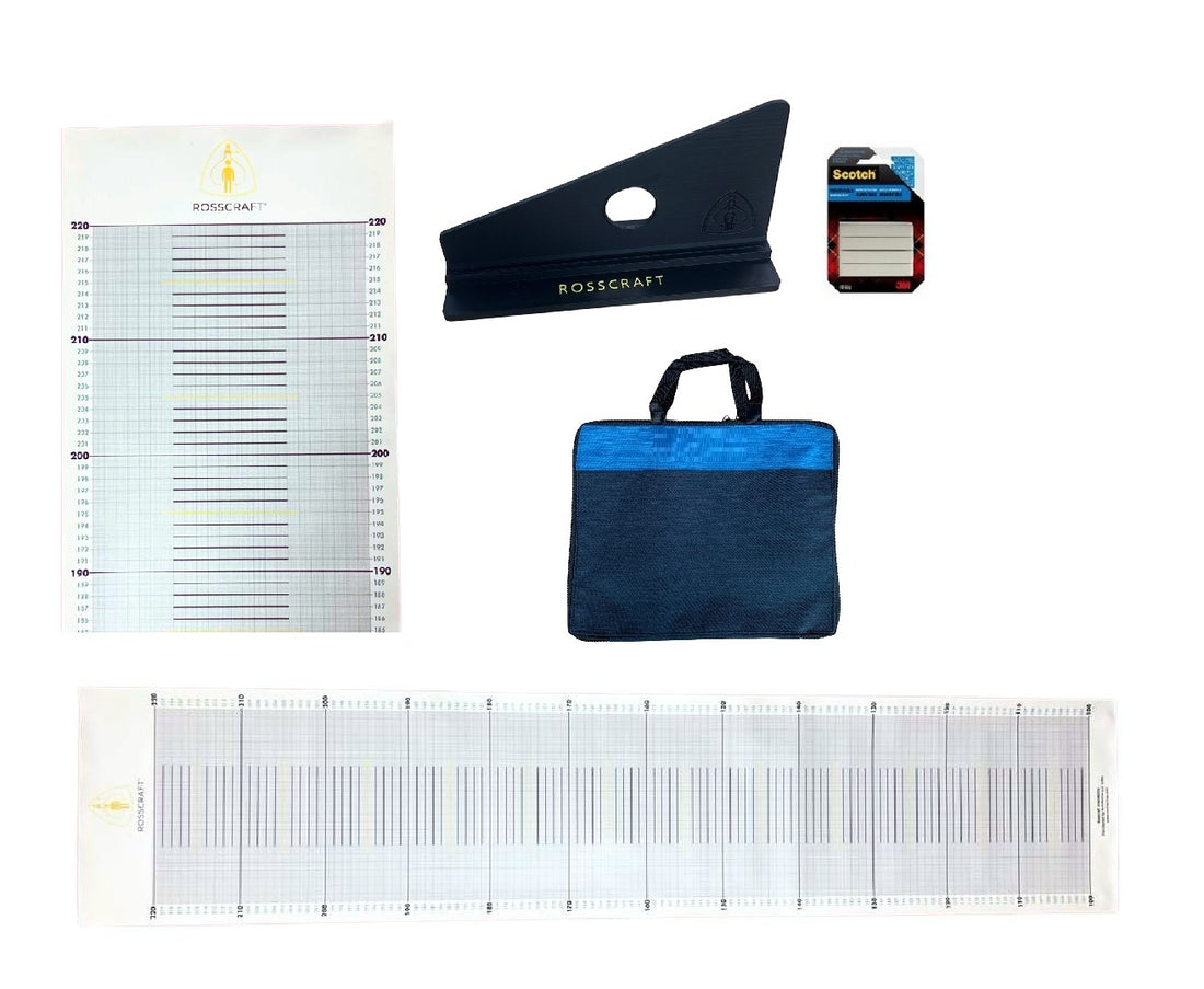 Rosscraft Portable Height &amp; Wingspan Combo Kit (2 Wall Meters)