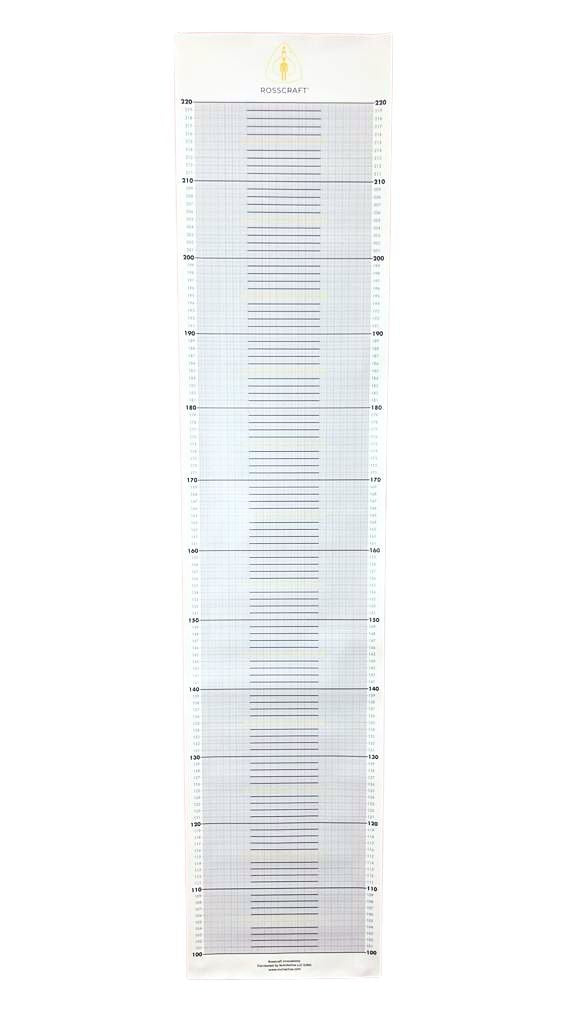 Rosscraft Removable Wall Meter for Height &amp; Wingspan