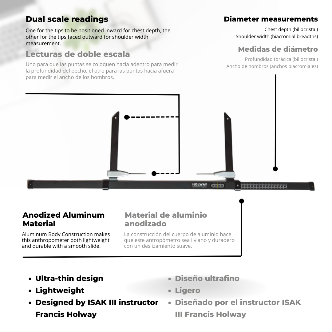 Antropómetro Largo Holway