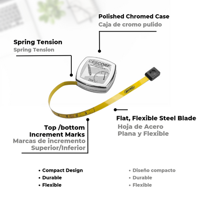 Cescorf Anthropometric Tape Measure