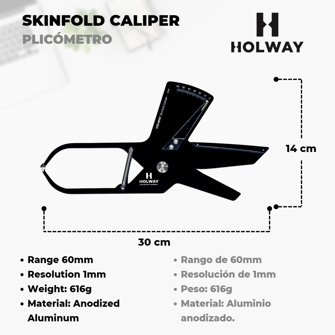 Holway Professional Skinfold Caliper