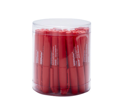 viscot dermographic marker box 30 units red